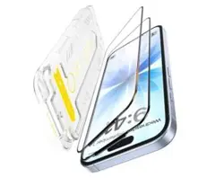 iphone 17 用 保護フィルム 2枚セット 旭硝子素材製 強化ガラス
