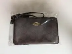 COACH コーチ リストレット ポーチ シグネチャー 未使用 超美品
