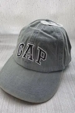 【新品】GAPロゴ ベースボールキャップWASHED DENIM BLUE