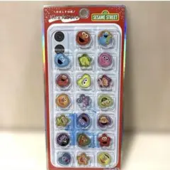 セサミストリート　キラコロ　おはじきシール