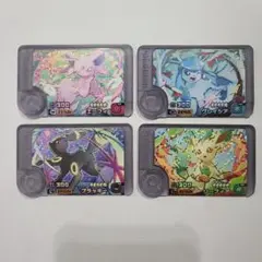 ポケモンフレンダワンダーピック エーフィ・ブラッキー・グレイシア・リーフィア