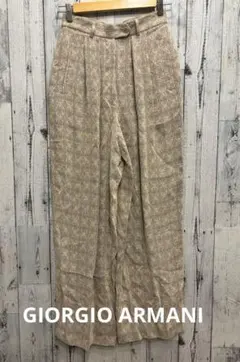 激レア】90s GIORGIO ARMANI スラックス レーヨン ピケ調 - メルカリ