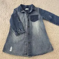 90-95　next デニムシャツ 長め