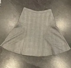 Green label relaxing  千鳥格子スカート