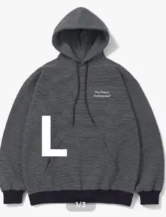 ENNOY DOUBLE ZIP HOODIE GRAY XL - メルカリ
