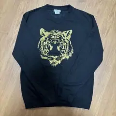 ワンポイント虎　トレーナー