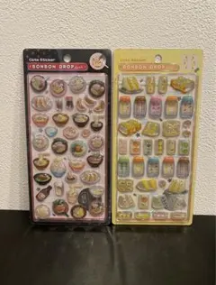 最安値‼️ボンボンドロップシール　和柄　たまごサンド　ラーメン
