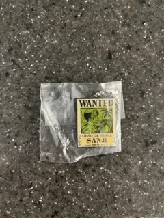 ONE PIECE サンジ WANTED キーホルダー