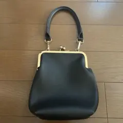 ダコタハウス ハンドバッグ ゴールド金具 がま口 レザー 日本製 