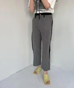 ニットパンツ ワイドパンツ