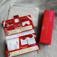 【新品未使用】マナラホットクレンジングゲルマッサージプラス+サンプルセット