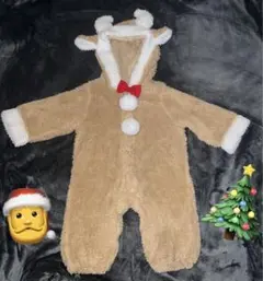 トナカイ 着ぐるみ フード付き