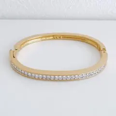 SWAROVSKI スワロフスキー チャネルセット ブレスレット バングルのサムネイル
