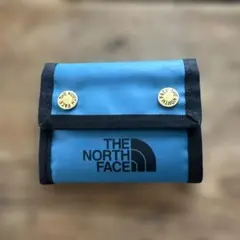 THE NORTH FACE 三つ折り財布 青