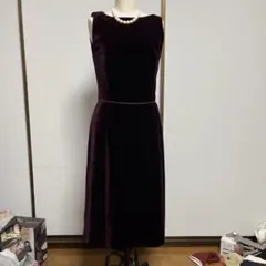 marie ciare ベロア　ワンピース　パーティ　結婚式