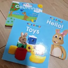 中古 DWE play along！ 絵本3冊セット ディズニーイングリッシュ