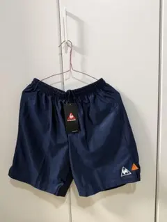【新品タグ付】ルコックスポルティフ ハーフパンツ L ネイビー スポーツウェア