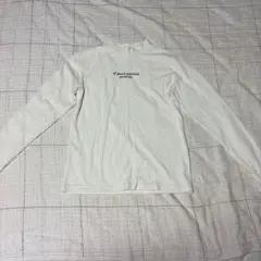 ポンポネットジュニア　リブ長袖Tシャツ LL (165)