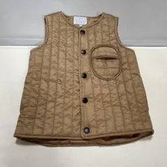 OCEAN & GROUND ベスト ベージュ　ブラウン　120cm