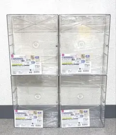 벽에도 부착할 수 있는 다이소 3단 진열장 4개 세트