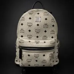MCM ホワイトリュック スタッズ付きのサムネイル