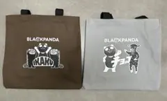 ブラックフライデー イオン グラニフコラボ トートバッグ　ブラウン、グレー