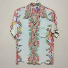 美品】キャピタル オルテガ アロハ シャツ (アイボリー) - メルカリ