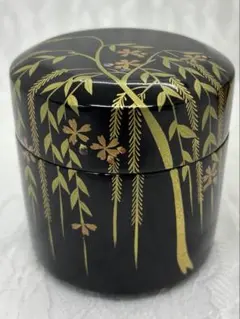 棗 大棗 葡萄蒔絵 中村恭蔵 共箱入 茶道具 薄茶器 漆芸 伝統工芸品