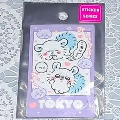 ちいかわ　東京みやげ　スマホに貼れるサイズのステッカー　シール　モモンガ