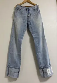 【週末セール】ペイントデニム リッチモンド RICH ロールアップ ストレートのサムネイル