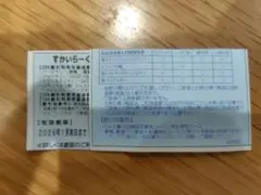 すかいらーくグループ25%割引券　2枚　1月末まで