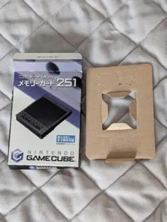 【空箱のみ本体なし】任天堂ゲームキューブメモリカード251