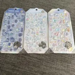 ボンボンドロップシール　らめーるボンボン みずいろボンボン　シャーベット