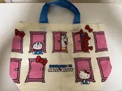 値下げ　新品　未使用　ドラえもん ハローキティ トートバッグ
