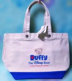 東京ディズニーシー限定【トートバッグ】 ダッフィー★ファスナー付き