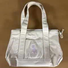 POLO ホワイト トートバッグのサムネイル
