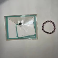 with×Tiffanyメッセージカードセット 水色 8枚