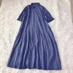 サルエSALUEシャツワンピース リゼッタ vlas blommeリゼッタ - メルカリ