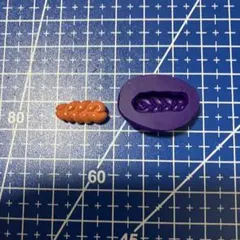 ミニチュアパン　フェイク　初心者　デコ　粘土　型　シリコンモールド