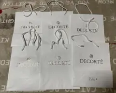 コスメデコルテ　ショップバッグ　６枚