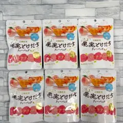 日東紅茶 果実とけだす ティーバッグ ピーチティー 4袋入り×6袋　紅茶のサムネイル