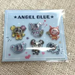 セブンイレブン ナルミヤキャラクターズ ぷっくりしーる エンジェルブルー