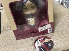 早い者勝ち‼️ ハイキュー 角名倫太郎 るかっぷ フィギュア 缶バッジ