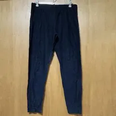 NO BOUNDARIES ネイビー スパッツ 【Lサイズ】デニム風パンツ