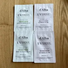 d'Alba トーンアップ　サンプル　4枚