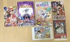 ONE PIECE 103巻 104巻 初版 帯付 チラシ完品 美品 セット