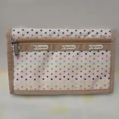 LeSportsac ドット柄ポーチ