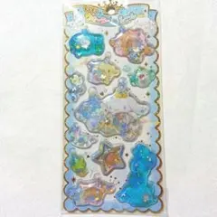 サンリオ　キラキラウォーターインシール　シナモロール