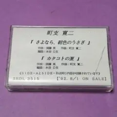（カセット）町支寛二／さよなら、紺色のうさぎ　プロモカセット／愛奴／浜田省吾
