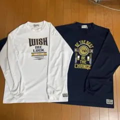 バスケBALL LINEロングTシャツ2点セット
